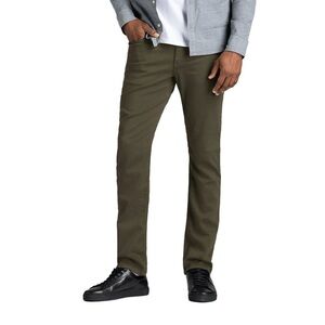 Men's DUER No Sweat Relaxed Taper Pants - Army Green